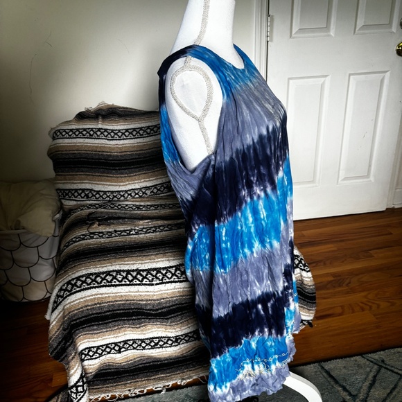 Sun Shine Raised S/M Flow Tye Dye Dress - Picture 4 of 10